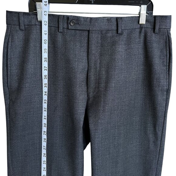 Lauren Ralph Lauren Mens 36x34L 100% Wool Trousers Charcoal Gray Quiet Luxury - Picture 10 of 14